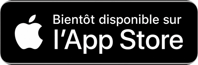 Bientôt disponible sur l'App Store